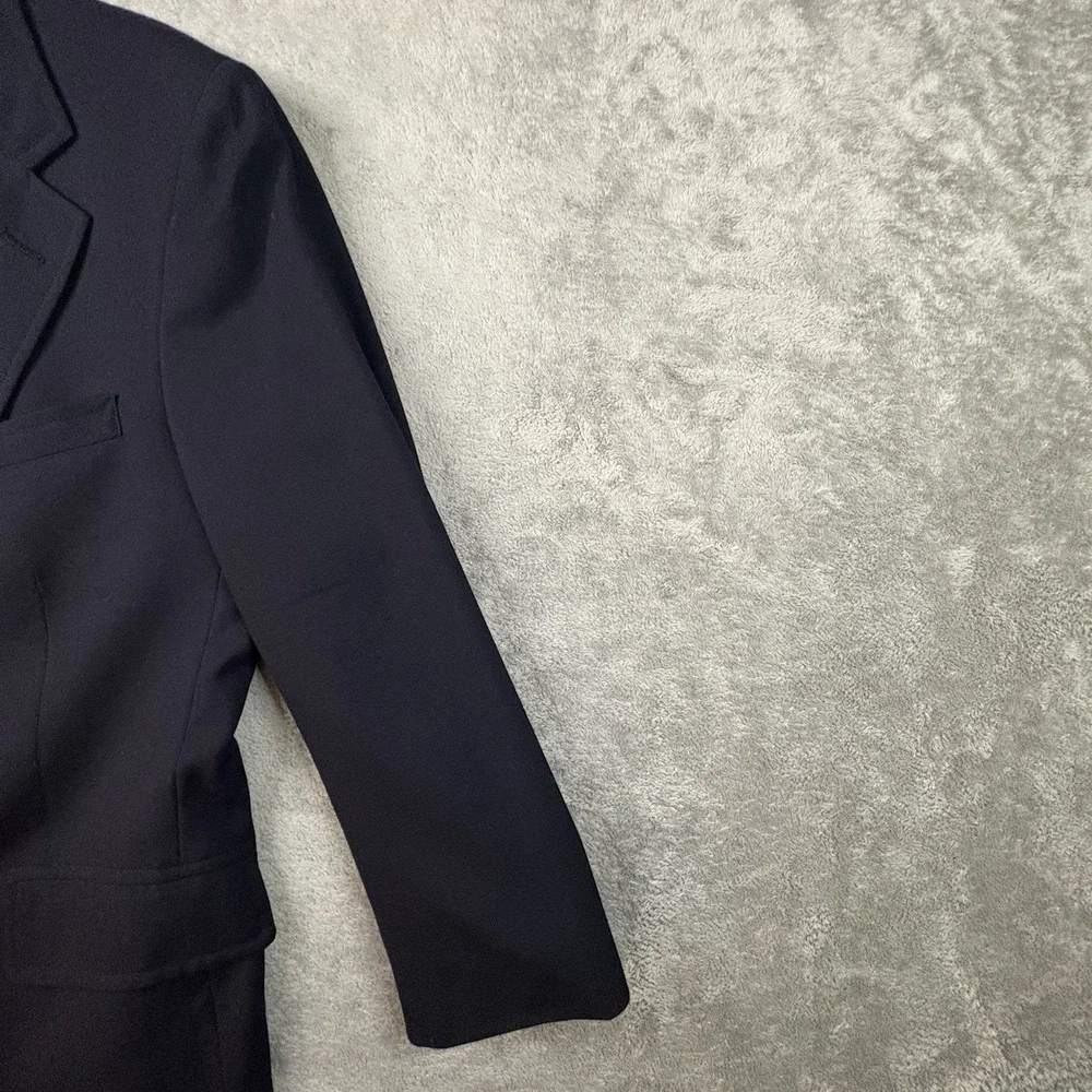 VTG Brooks Brothers Men's 40S (~43S) Navy Brooksease Wool Gold Button Blazer USA